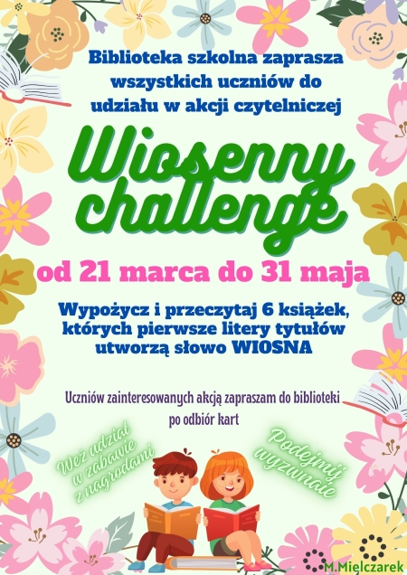 Biblioteczny wiosenny challenge