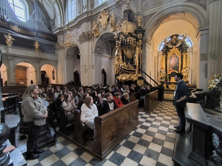 Podróże z klasą, czyli klasa 8a i 8b w Krakowie