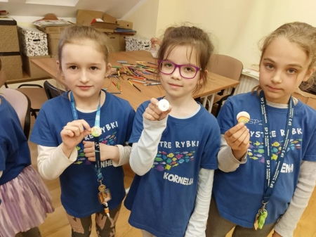 Lekcja klasy 1b w goleniowskim muzeum