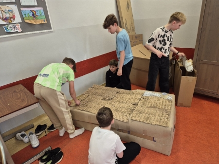 Dzień Projektowy z okazji Dnia Ziemi i urodzin Goleniowa w klasach 4-8