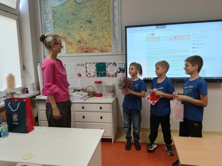 Niezwykłe spotkanie klasy 2b