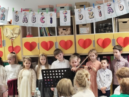 Dzień Babci i Dziadka w klasie 1b