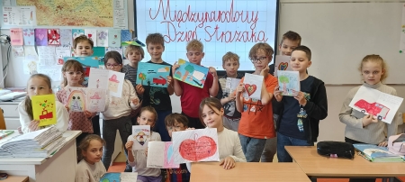 DZIĘKUJEMY STRAŻAKOM