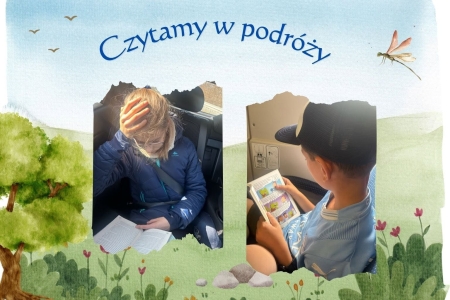 Czytanie na polanie-pokaż gdzie czytasz