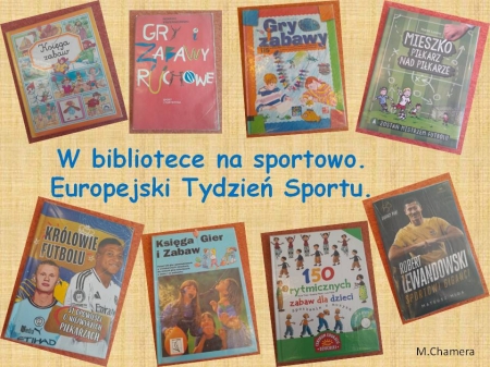 W bibliotece na sportowo