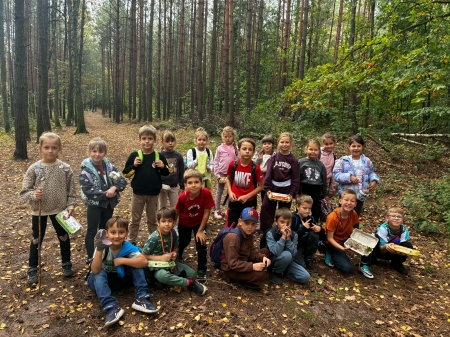Jesienna wyprawa uczniów klasy 1b i 1c